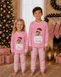 Pink Elf Pyjamas (Family sizes) - Made to Order due Mid-November