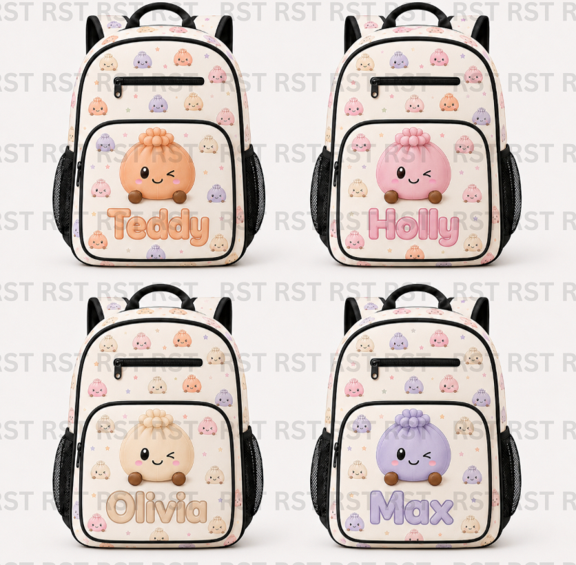 Pastel Dumpling Back Pack - Made to Order due Mid-November