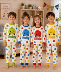 Bright Dumpling Pyjamas (Family sizes) - Made to Order due Mid-November