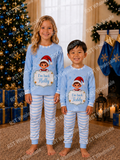 Light Blue Elf Pyjamas (Family sizes) - Made to Order due Mid-November