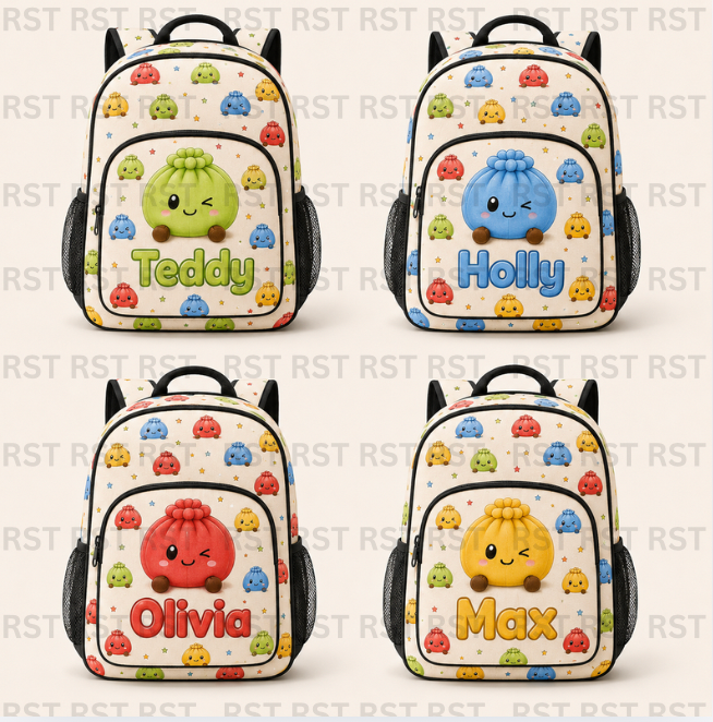 Bright Dumpling Back Pack - Made to Order due Mid-November