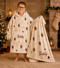 Santa Oversized Hoodie (Family Sizes and 2 Thickness options) - Made to Order due Mid-November