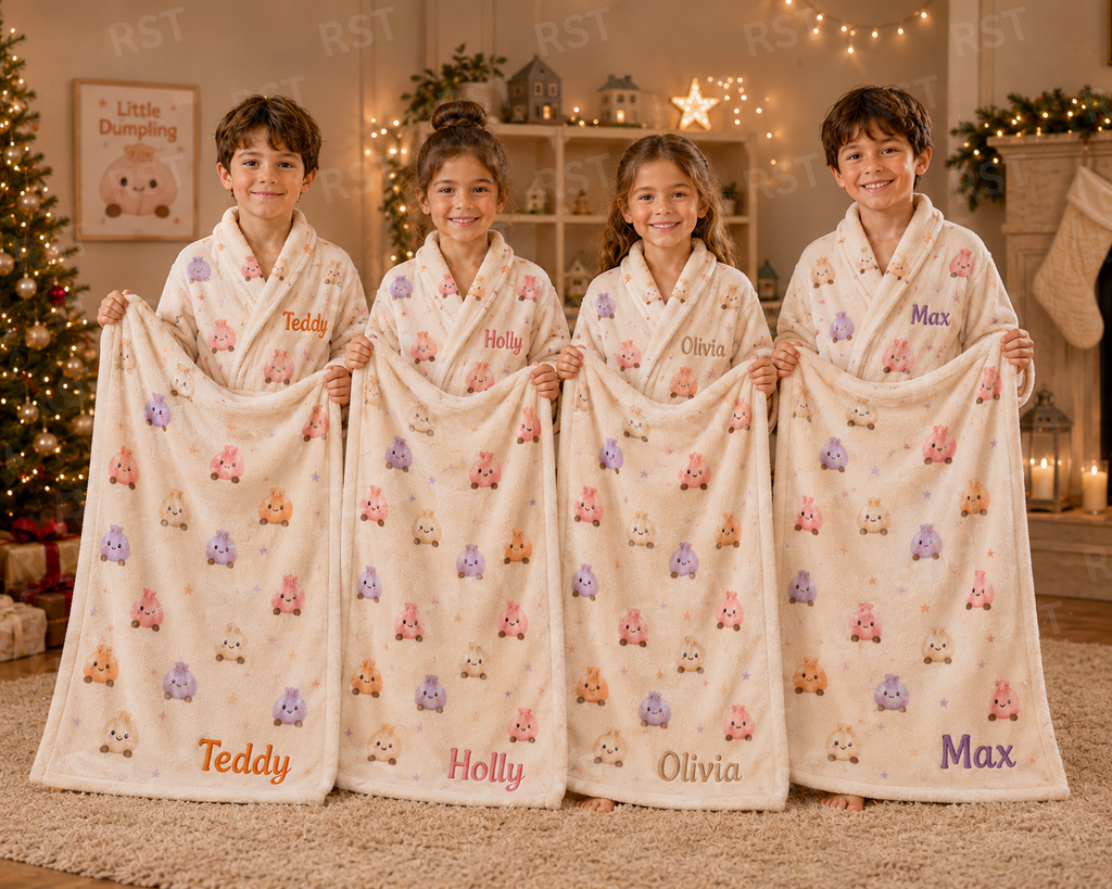 Pastel Dumpling Blanket - Made to Order due Mid-November