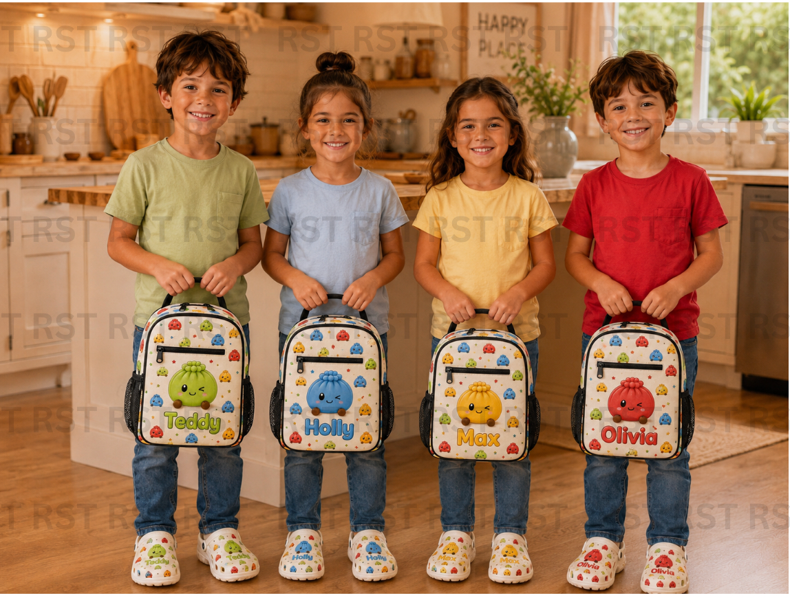 Bright Dumpling Back Pack - Made to Order due Mid-November