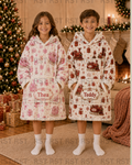 North Pole Oversized Hoodie (Family Sizes and 2 Thickness options) - Made to Order due Mid-November