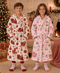 North Pole Dressing Gown (family Sizes) - Made to Order due Mid-November