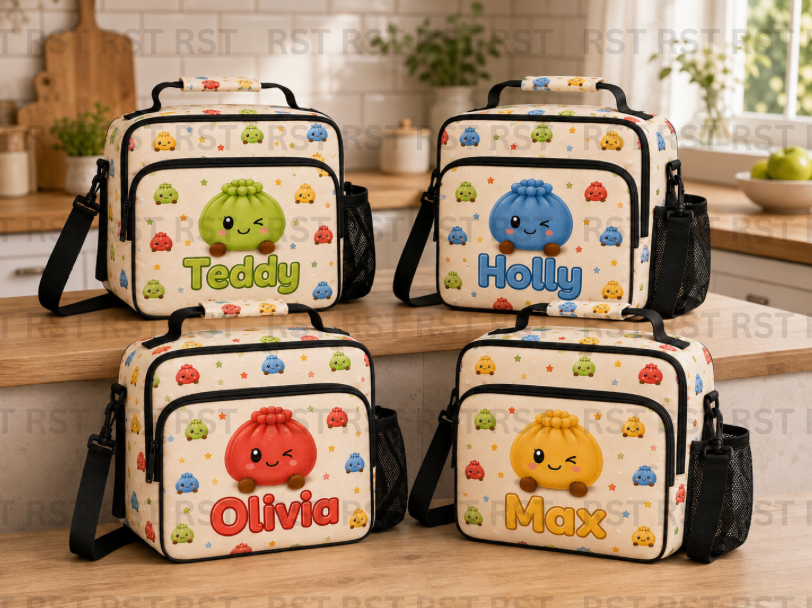 Bright Dumpling Lunch Bag - Made to Order due Mid-November