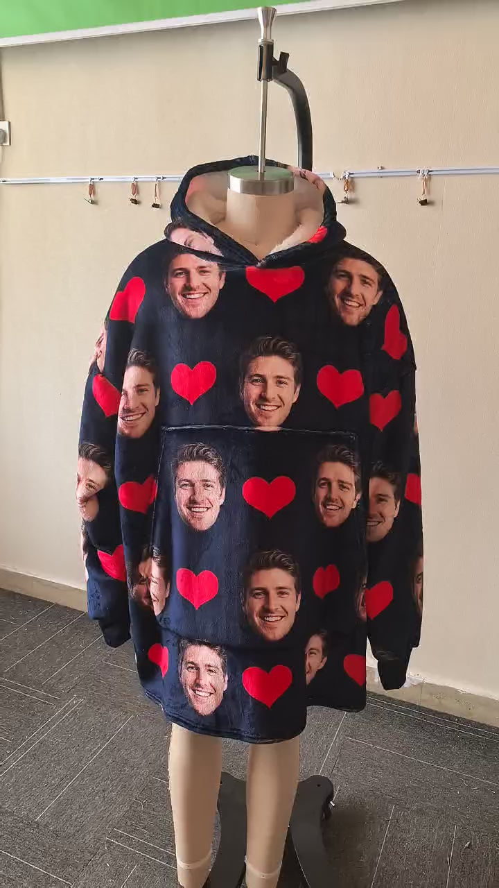 Bright Christmas Dumpling Oversized Hoodie (Family Sizes and 2 Thickness options) - Made to Order due Mid-November